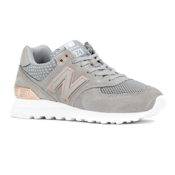 New Balance Women’s 574 Artic Sky Shoe/Sneaker | Color: Grey/Rose Gold 🩶🩶👟👟 - Picture 4 of 15